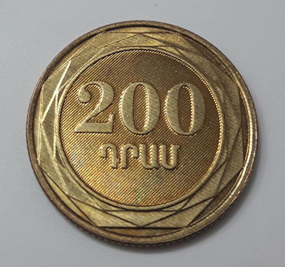 Foreign commemorative collectible coin of Armenia in 2014-koi