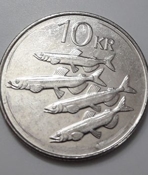 Collectible foreign coin of beautiful and rare design of Iceland in 2008-crr