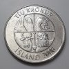 Collectible foreign coin of beautiful and rare design of Iceland in 2008-rcr