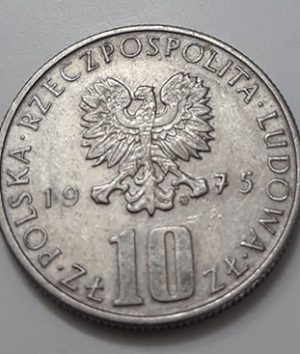 Polish foreign collectible commemorative coin of 1975-kdk