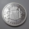 Collectible foreign silver commemorative silver coin from Spain with quality profile unit 2 weight (27.5 g)-igi