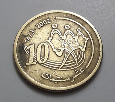 Foreign commemorative coin of Morocco in 2002-snn