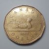 Canadian $ 1 Collectible Foreign Coin 1989-tee