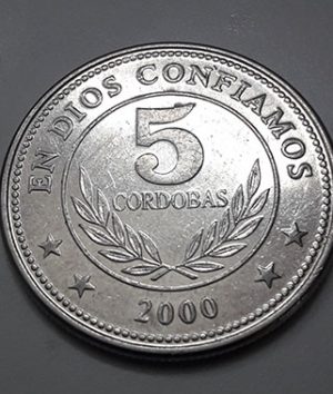Nicaragua Collectible Foreign Coin 5 years 2000-ata