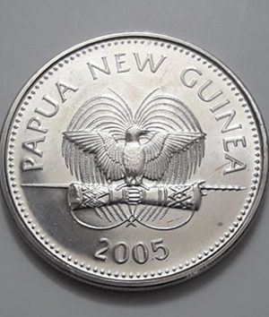 Extra Rare and Valuable Collectible Foreign Coin Guinea Papua Unit 20 2005-lwl