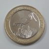 Foreign collectible double commemorative bird coin of Turkey 2019 (middle part of nickel coin and round rice coin)-ztt
