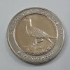Foreign collectible commemorative coin of two birds of Turkey in 2019 (middle part of rice coin and nickel coin round)-xaa