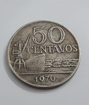 Collectible coins of Brazil in 1970 bbsw