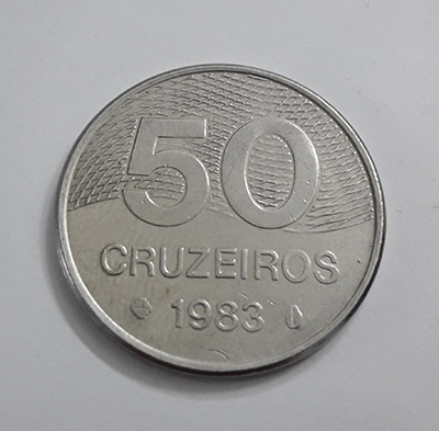 Foreign currency of Brazil, unit 50 ND