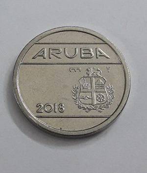 A very rare collector coin of the country Aruba unit nnnr