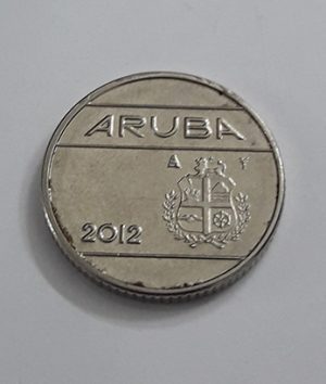 A very rare collector coin of the country Aruba unit bbd