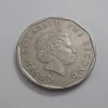 Collectible Caribbean coin unit of an ancient queen of the year BBBBSBSS