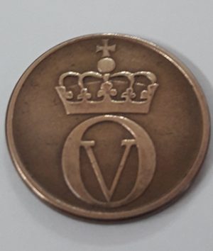 Norway's beautiful and rare design collectible coin 1967 bswb