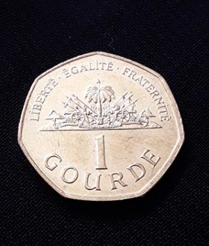 A rare Haitian collectible coin bzbdda