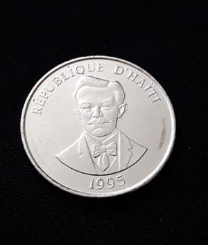 A rare Haitian collectible coin ba