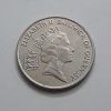 Very rare Guernsey 1992 Crowned Queen coin NSFRW