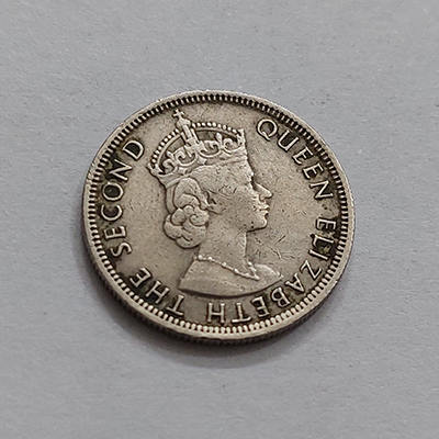 British Colony of Mauritius Foreign Coin Rare Type Queen Crown I bbsrw4
