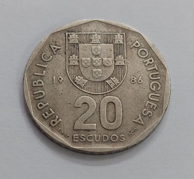 Foreign coin of Portugal, unit 20 BSRSY