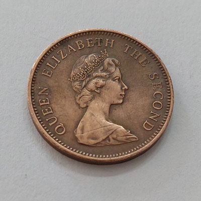 1980 British Colony Jersey Queen Elizabeth coin BSRSA