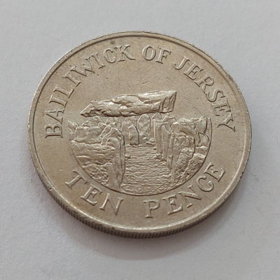1980 British Colony Jersey Queen Elizabeth coin bbssr
