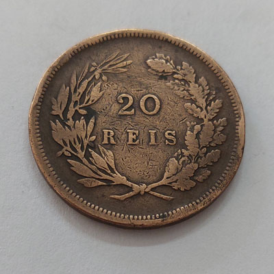 Portuguese collectible foreign coin of 1891 be