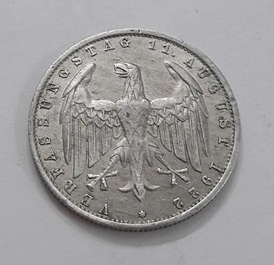 Very rare and valuable German 1923 coin of 500 marks 4tqtq