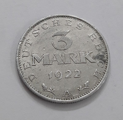 Very rare and valuable German 1923 coin of 500 markssry