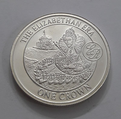 Very rare special Gibraltar commemorative collectible coin BBRS