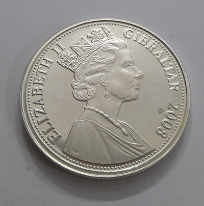 Very rare special Gibraltar commemorative collectible coin BBSR