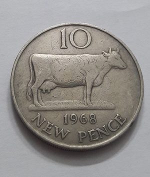 Rare Guernsey 500 size collectible coin BAG
