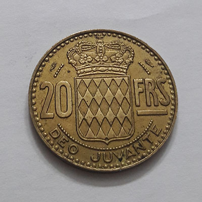 Special collection coin of Monaco, unit 20 BGEEA