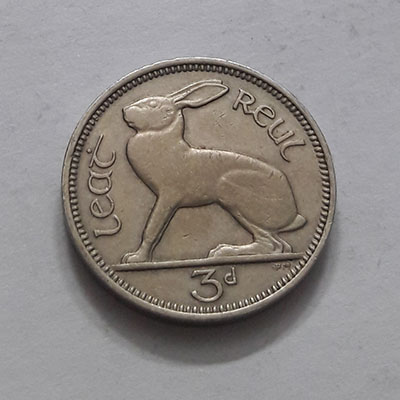 Ireland collectible foreign coin with beautiful and rare rabbit design bqt4