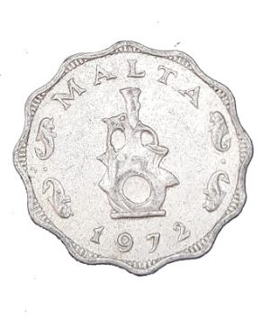 A beautiful and rare collectible coin of the island of Malta brssr