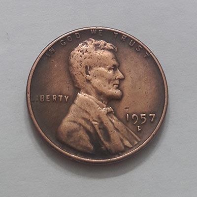 One Cent Lincoln American Year Coin ber