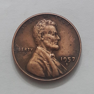 One Cent Lincoln American Year Coin bsr