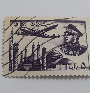 Iranian stamped Iranian stamp of Mohammadreza Shah Pahlavi era (special price) hhrw