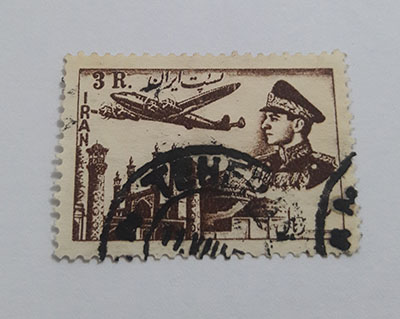 Iranian stamped Iranian stamp of Mohammadreza Shah Pahlavi era (special price) jttjeu