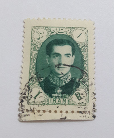 Iranian stamped Iranian stamp of Mohammadreza Shah Pahlavi era (special price) hshsr