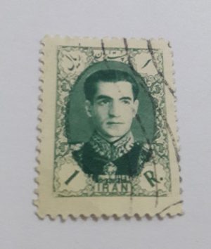Iranian stamped Iranian stamp of Mohammadreza Shah Pahlavi era (special price) dthy