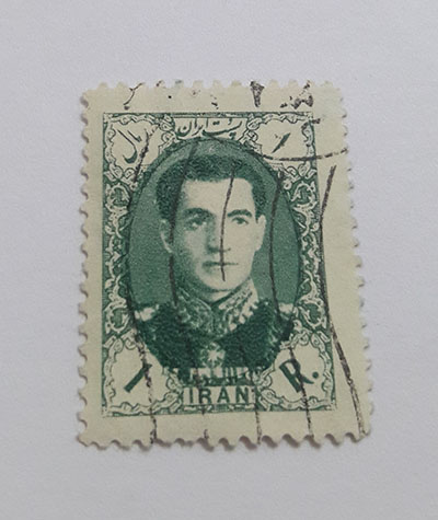 Iranian stamped Iranian stamp of Mohammadreza Shah Pahlavi era (special price) jtjt