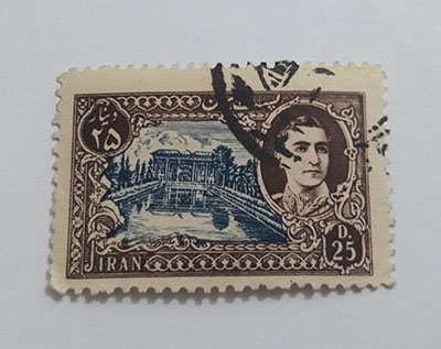 Iranian stamped Iranian stamp of Mohammadreza Shah Pahlavi era (special price) tjsjtsjt