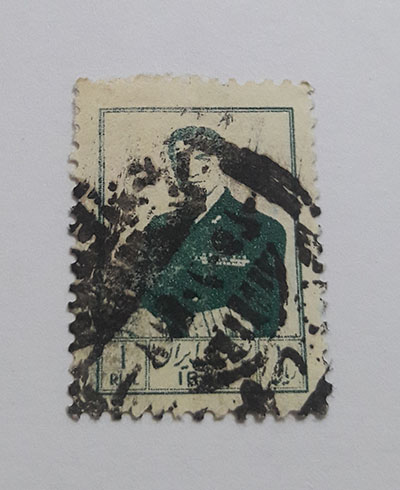 Iranian stamped stamp of Mohammad Reza Shah Pahlavi era (special price) HRSHSR