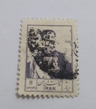 Iranian stamped stamp of Mohammad Reza Shah Pahlavi era (special price) HRSHHARA