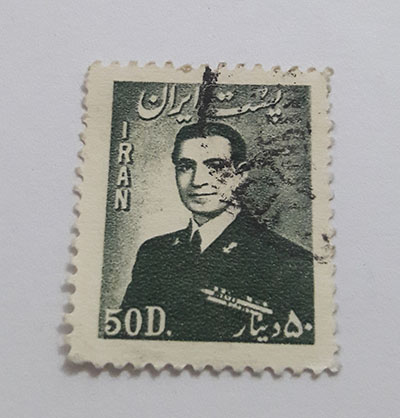 Iranian stamped stamp of Mohammad Reza Shah Pahlavi era (special price) SJTST
