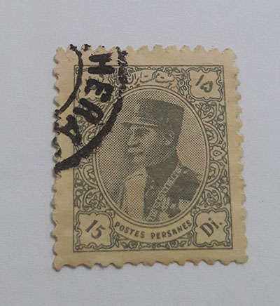 Iranian stamped stamp of Mohammad Reza Shah Pahlavi era (special price) trtrtr