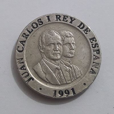 Very rare foreign collectible coin of Spain, beautiful design nmjk89iy
