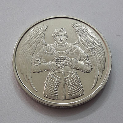 Collection coin of very beautiful design of Ukraine, diameter 30 mm thick grgr