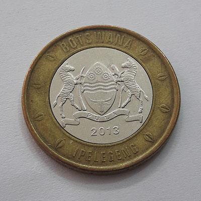 Botswana bimetallic collectible coin rtrt