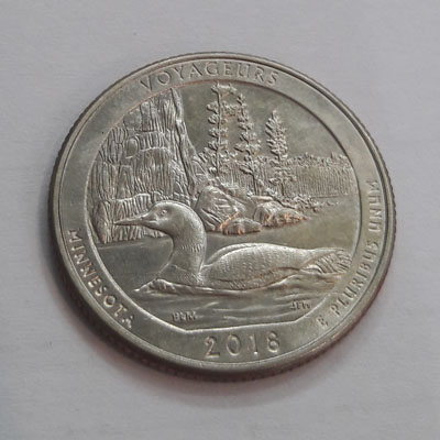 American National Park collectible coin, rare type tet54