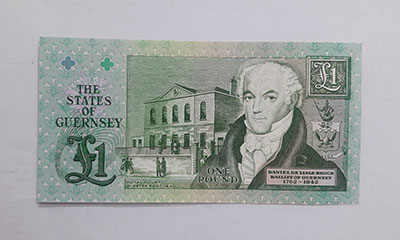 Beautiful and very rare foreign banknote of Jersey u6776